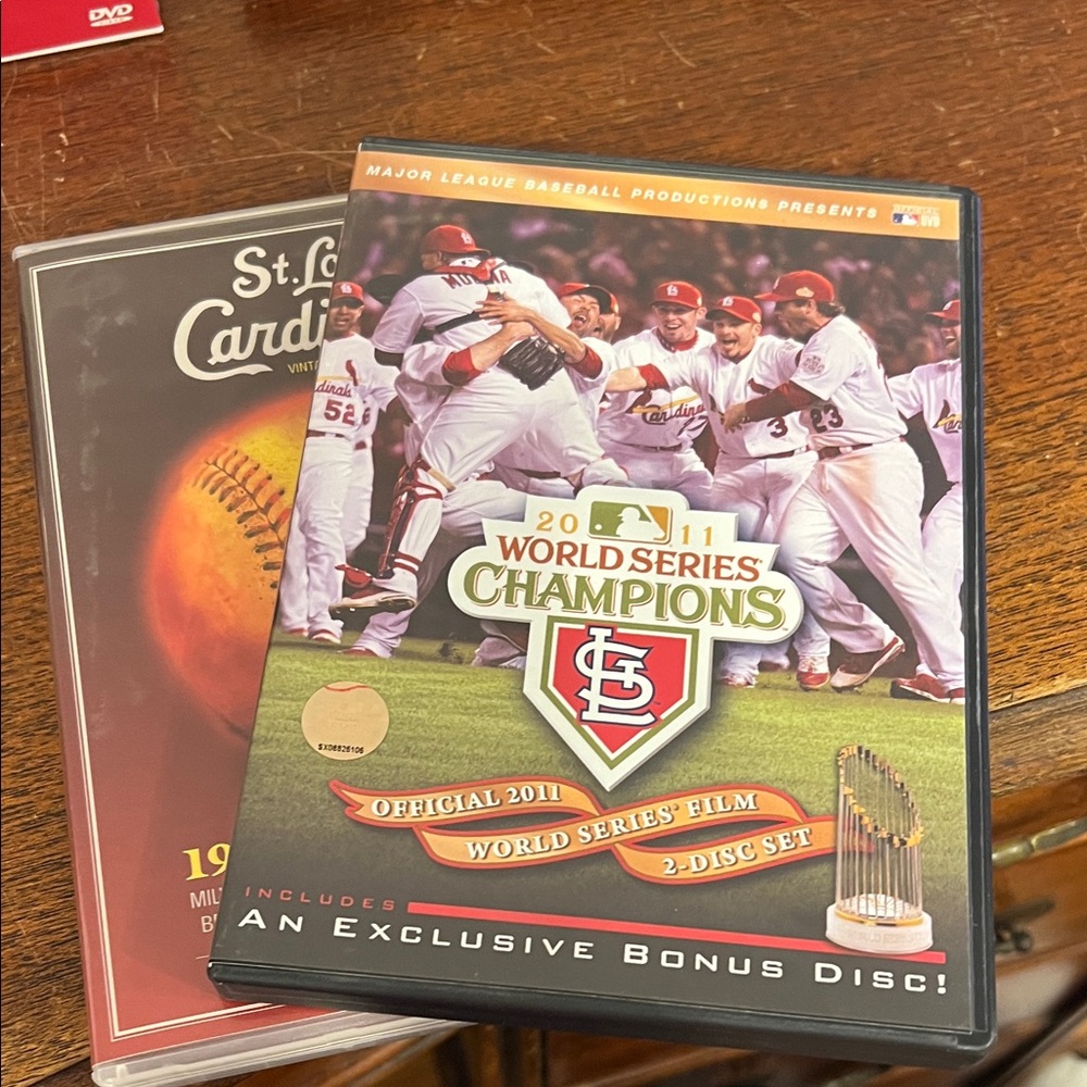 St Louis Cardinals World Series Champions DVD’s